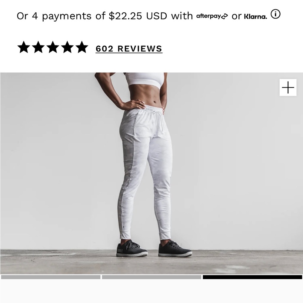 No Bull White Camo Joggers size extra small